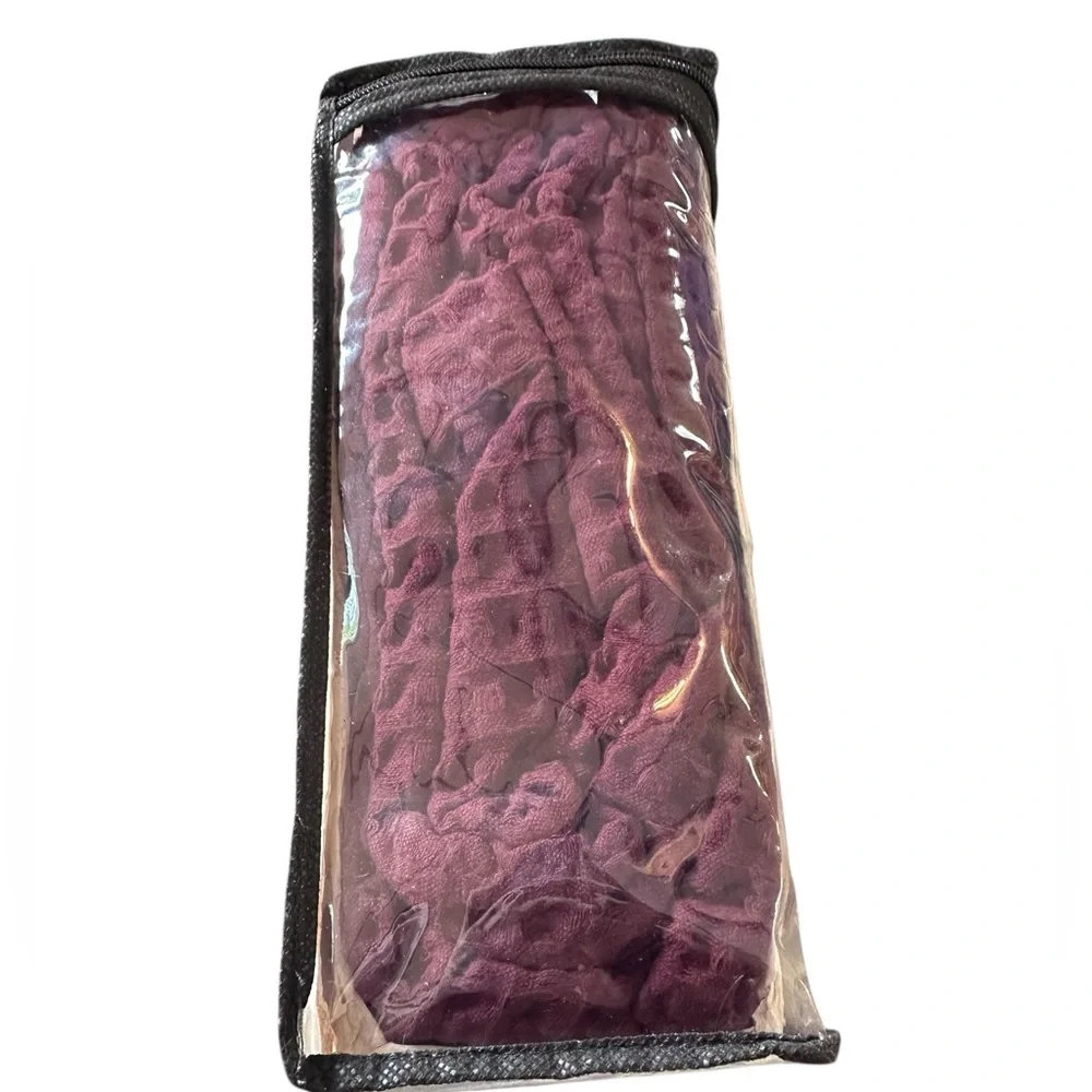 Park B Smith Ultra Spa Collection 100% organic cotton Shower‎ Curtain burgundy
